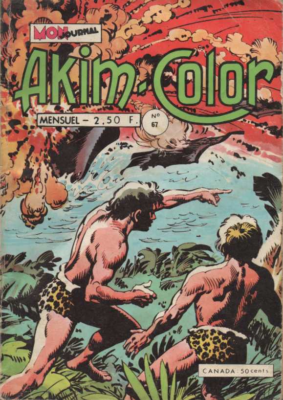 Scan de la Couverture Akim Color n 67